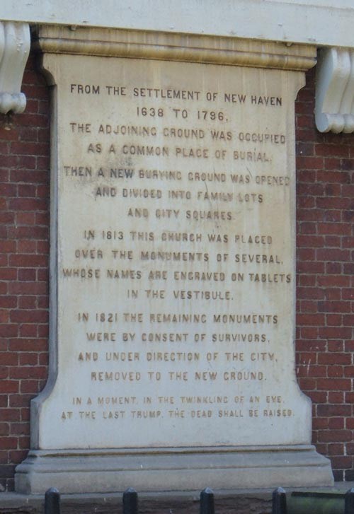 Center Church on the Green Churchyard